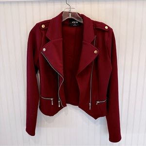 Red Motorcycle Jacket